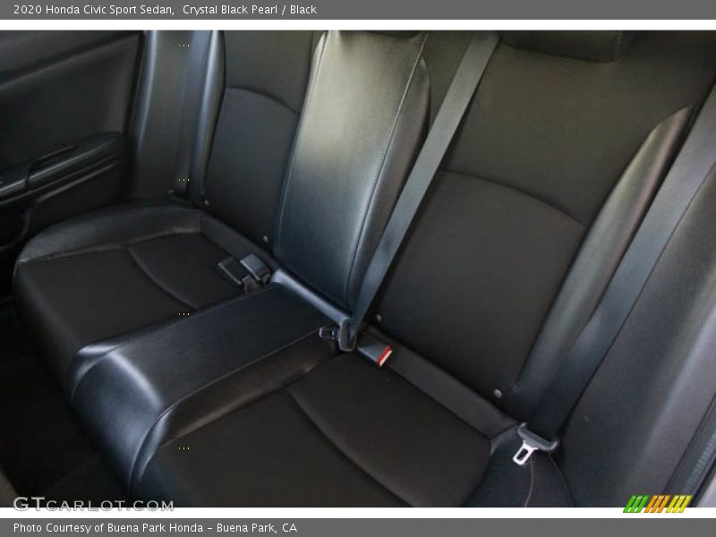 Crystal Black Pearl / Black 2020 Honda Civic Sport Sedan