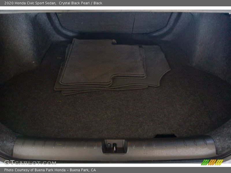Crystal Black Pearl / Black 2020 Honda Civic Sport Sedan