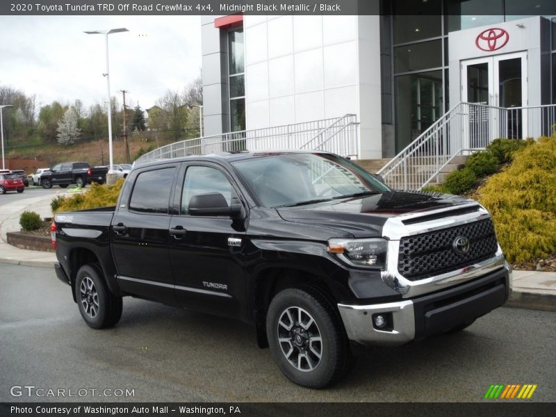 Midnight Black Metallic / Black 2020 Toyota Tundra TRD Off Road CrewMax 4x4