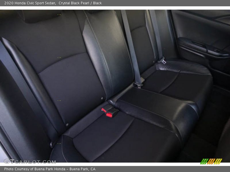 Crystal Black Pearl / Black 2020 Honda Civic Sport Sedan