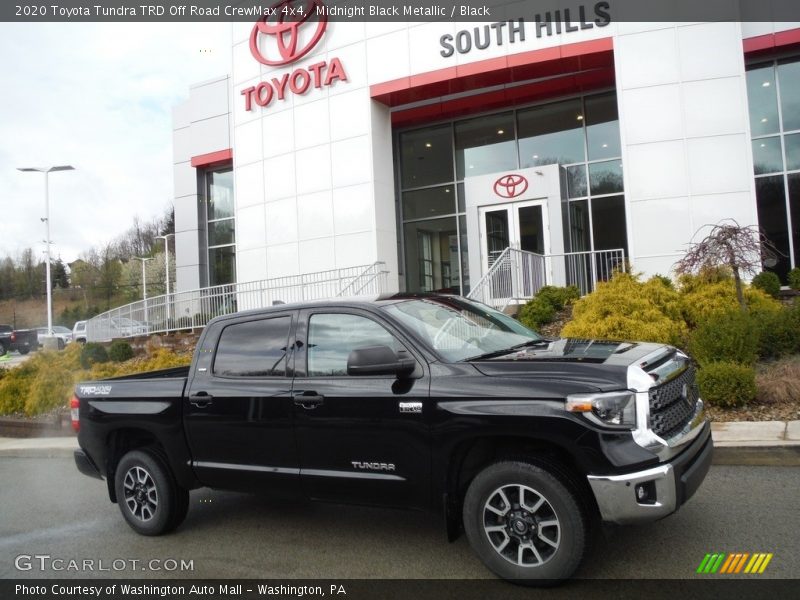 Midnight Black Metallic / Black 2020 Toyota Tundra TRD Off Road CrewMax 4x4