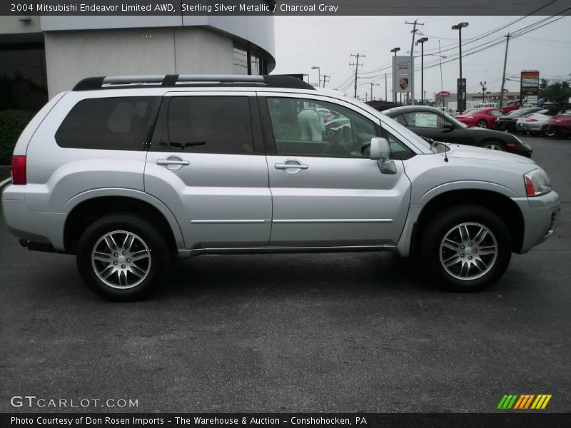 Sterling Silver Metallic / Charcoal Gray 2004 Mitsubishi Endeavor Limited AWD