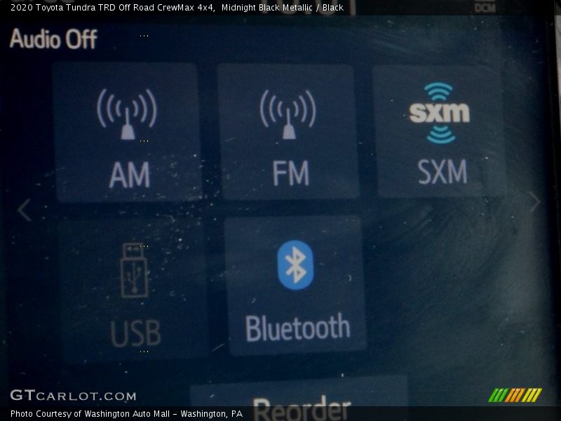 Midnight Black Metallic / Black 2020 Toyota Tundra TRD Off Road CrewMax 4x4