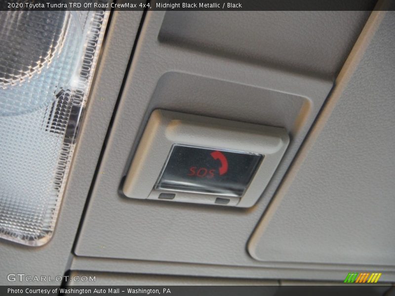 Midnight Black Metallic / Black 2020 Toyota Tundra TRD Off Road CrewMax 4x4