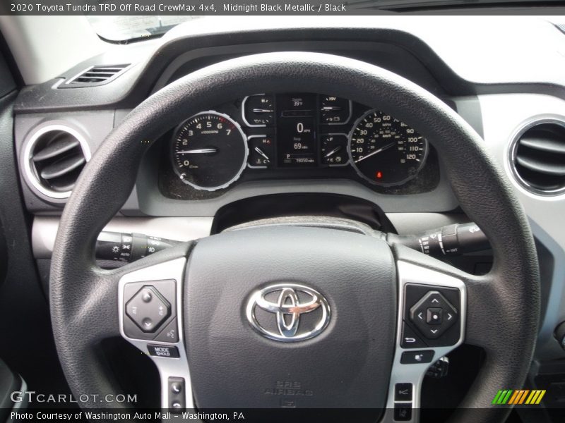 Midnight Black Metallic / Black 2020 Toyota Tundra TRD Off Road CrewMax 4x4