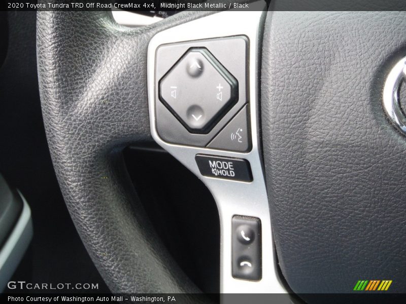 Midnight Black Metallic / Black 2020 Toyota Tundra TRD Off Road CrewMax 4x4