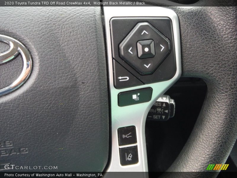 Midnight Black Metallic / Black 2020 Toyota Tundra TRD Off Road CrewMax 4x4