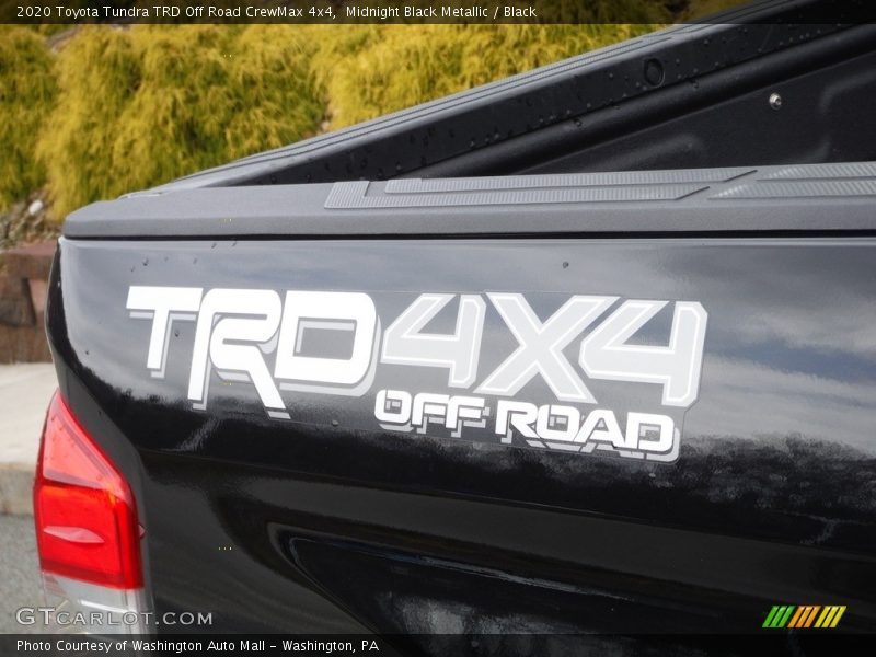Midnight Black Metallic / Black 2020 Toyota Tundra TRD Off Road CrewMax 4x4