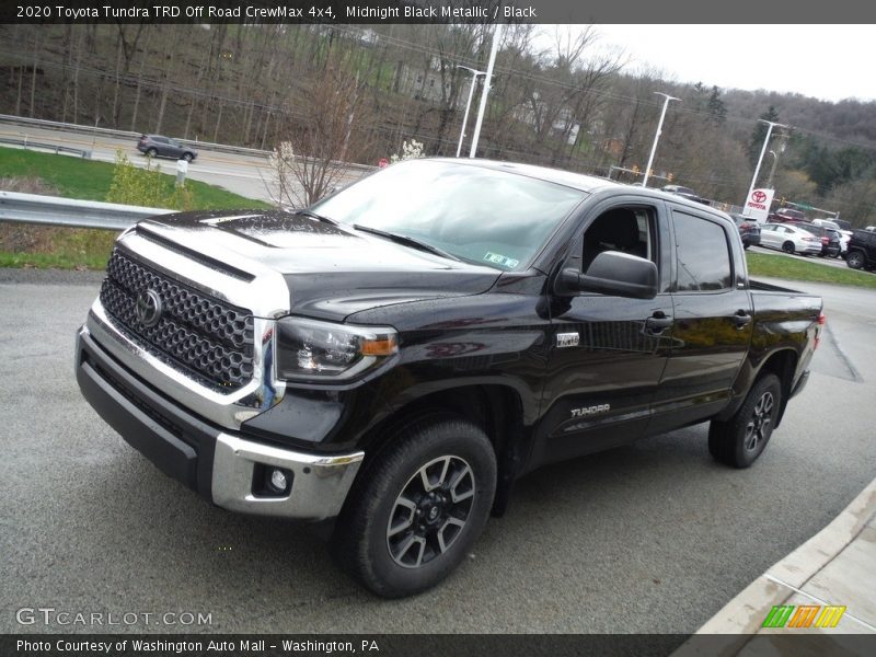 Midnight Black Metallic / Black 2020 Toyota Tundra TRD Off Road CrewMax 4x4