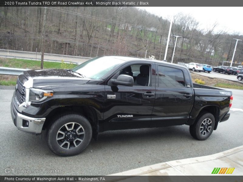 Midnight Black Metallic / Black 2020 Toyota Tundra TRD Off Road CrewMax 4x4