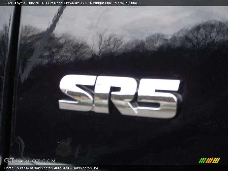Midnight Black Metallic / Black 2020 Toyota Tundra TRD Off Road CrewMax 4x4