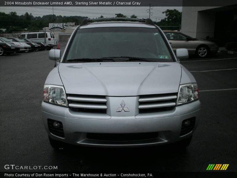 Sterling Silver Metallic / Charcoal Gray 2004 Mitsubishi Endeavor Limited AWD