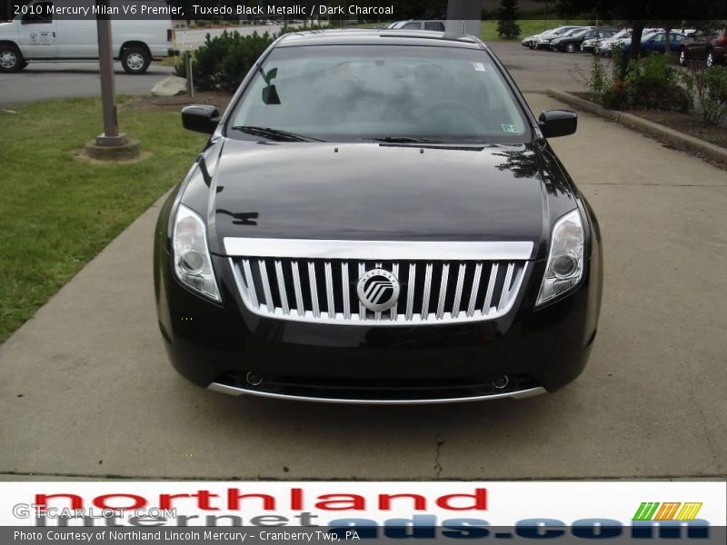 Tuxedo Black Metallic / Dark Charcoal 2010 Mercury Milan V6 Premier