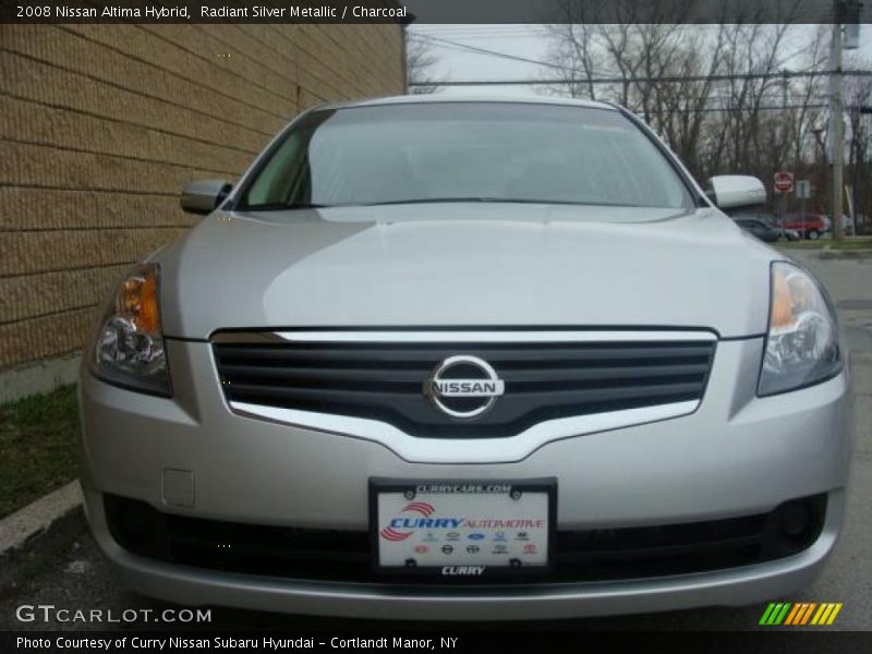 Radiant Silver Metallic / Charcoal 2008 Nissan Altima Hybrid