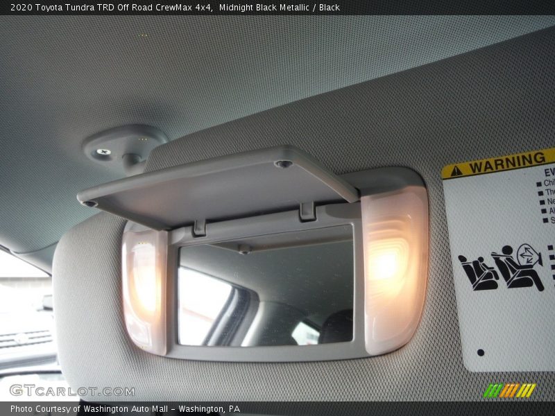 Midnight Black Metallic / Black 2020 Toyota Tundra TRD Off Road CrewMax 4x4