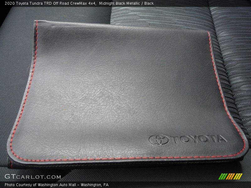 Midnight Black Metallic / Black 2020 Toyota Tundra TRD Off Road CrewMax 4x4