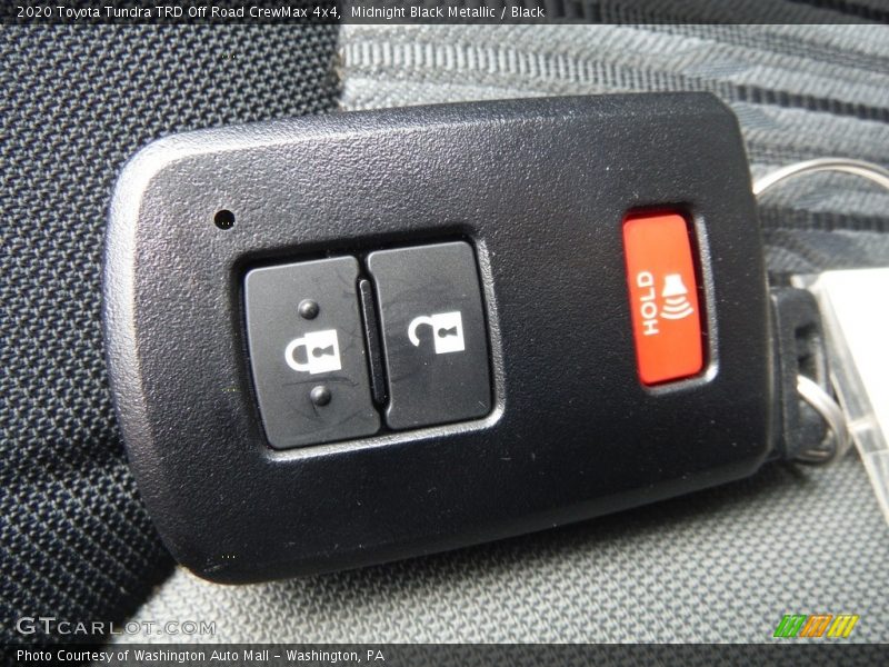 Midnight Black Metallic / Black 2020 Toyota Tundra TRD Off Road CrewMax 4x4