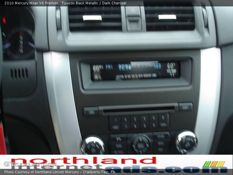 Tuxedo Black Metallic / Dark Charcoal 2010 Mercury Milan V6 Premier