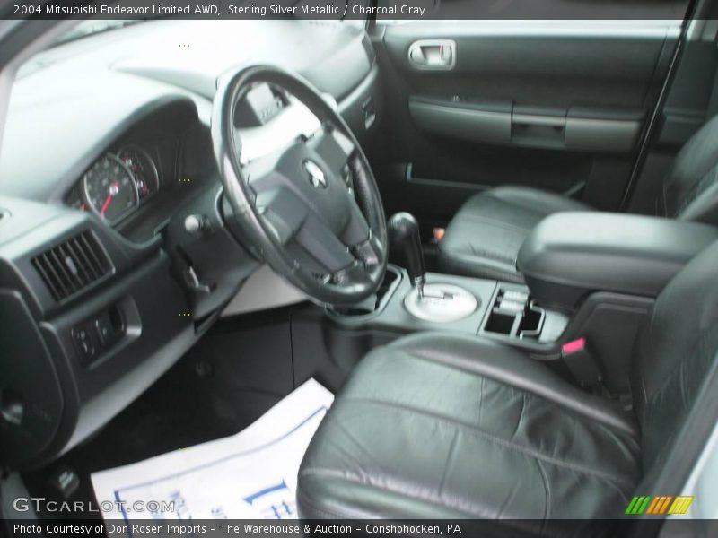 Sterling Silver Metallic / Charcoal Gray 2004 Mitsubishi Endeavor Limited AWD
