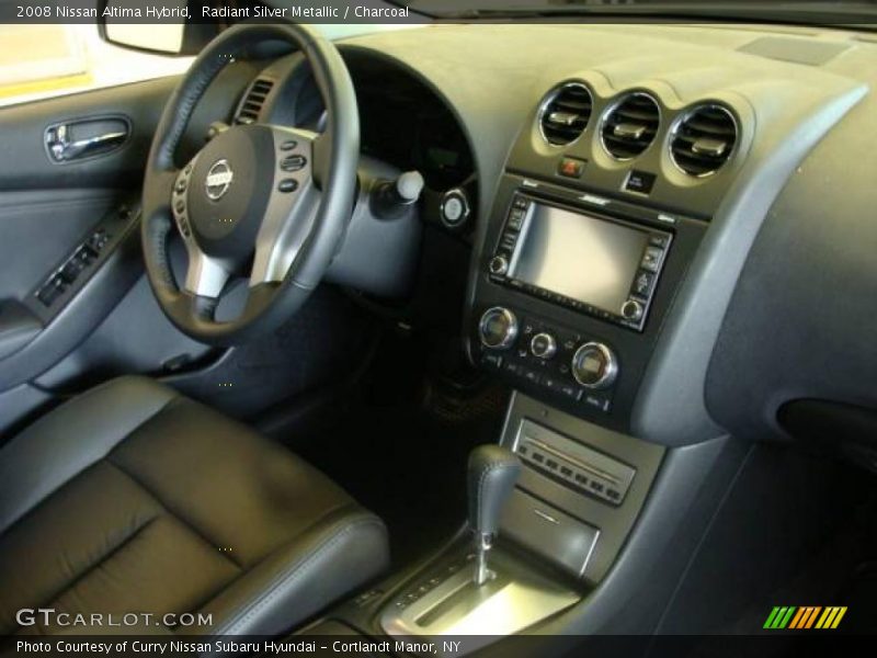 Radiant Silver Metallic / Charcoal 2008 Nissan Altima Hybrid