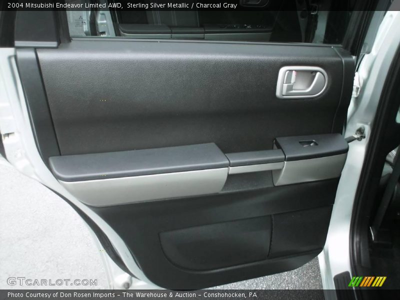 Sterling Silver Metallic / Charcoal Gray 2004 Mitsubishi Endeavor Limited AWD