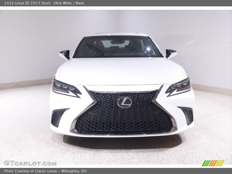 Ultra White / Black 2019 Lexus ES 350 F Sport