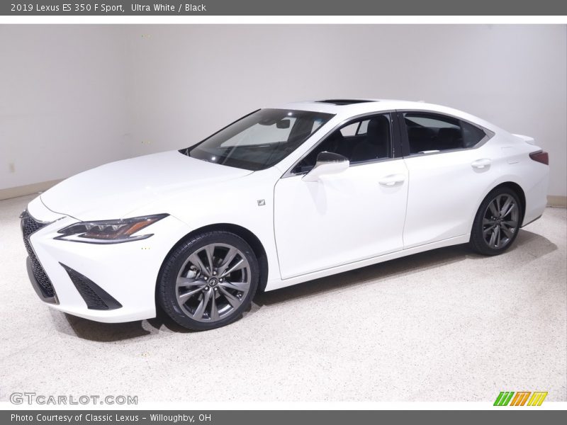 Ultra White / Black 2019 Lexus ES 350 F Sport