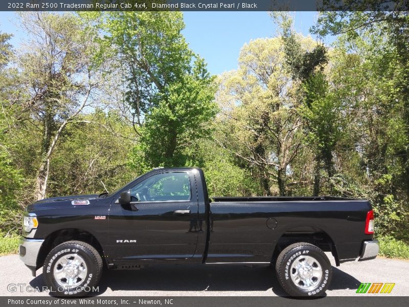 Diamond Black Crystal Pearl / Black 2022 Ram 2500 Tradesman Regular Cab 4x4
