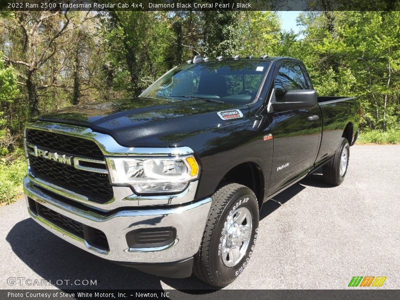 Diamond Black Crystal Pearl / Black 2022 Ram 2500 Tradesman Regular Cab 4x4