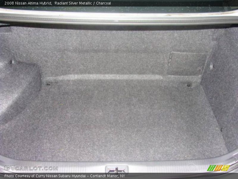 Radiant Silver Metallic / Charcoal 2008 Nissan Altima Hybrid