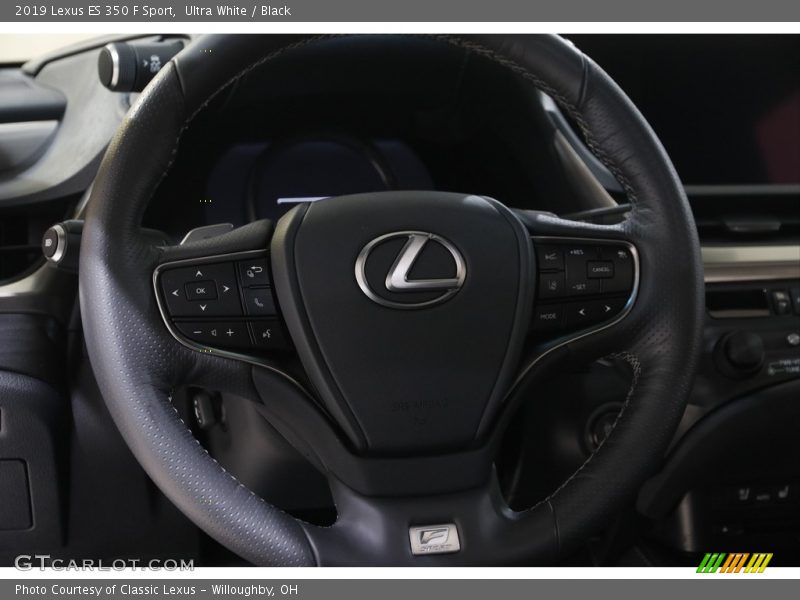 Ultra White / Black 2019 Lexus ES 350 F Sport