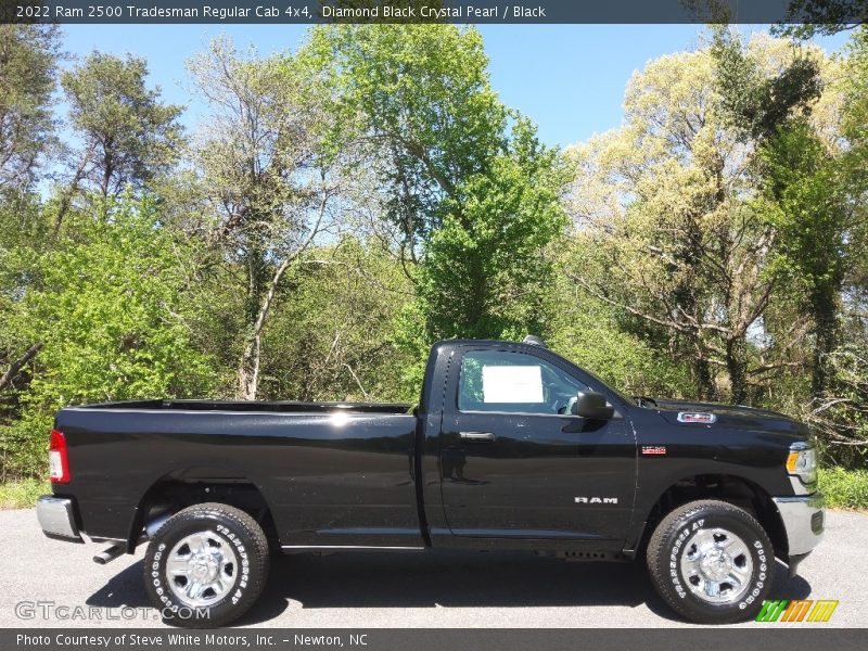 Diamond Black Crystal Pearl / Black 2022 Ram 2500 Tradesman Regular Cab 4x4