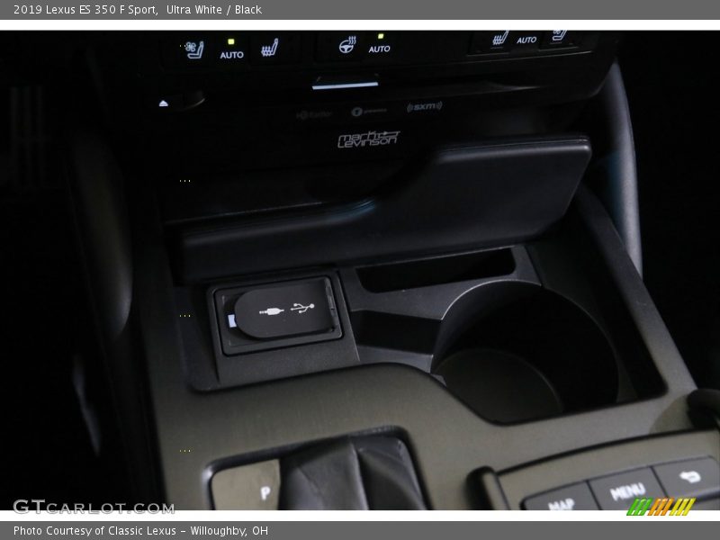 Ultra White / Black 2019 Lexus ES 350 F Sport