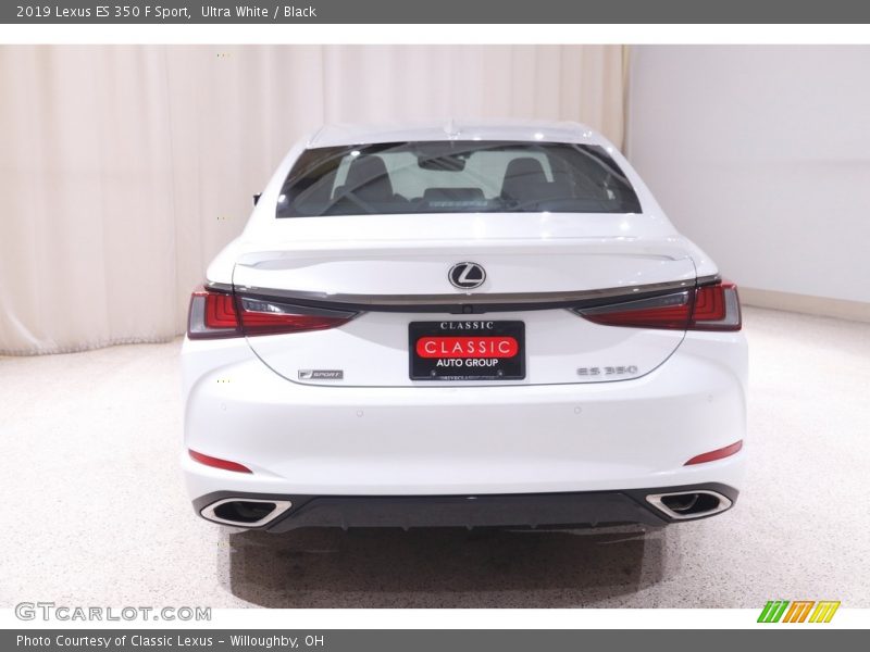Ultra White / Black 2019 Lexus ES 350 F Sport