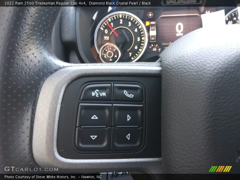 Diamond Black Crystal Pearl / Black 2022 Ram 2500 Tradesman Regular Cab 4x4