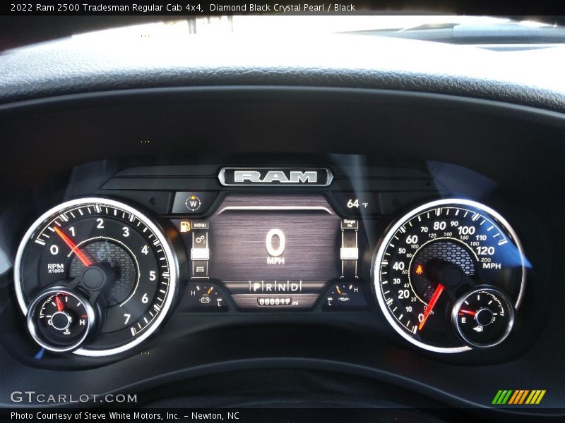 Diamond Black Crystal Pearl / Black 2022 Ram 2500 Tradesman Regular Cab 4x4