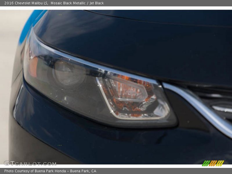 Mosaic Black Metallic / Jet Black 2016 Chevrolet Malibu LS