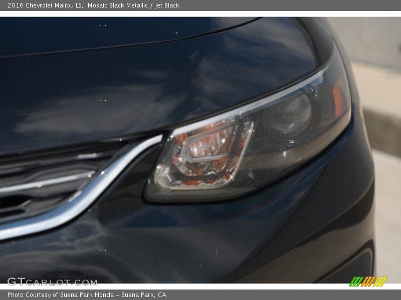 Mosaic Black Metallic / Jet Black 2016 Chevrolet Malibu LS
