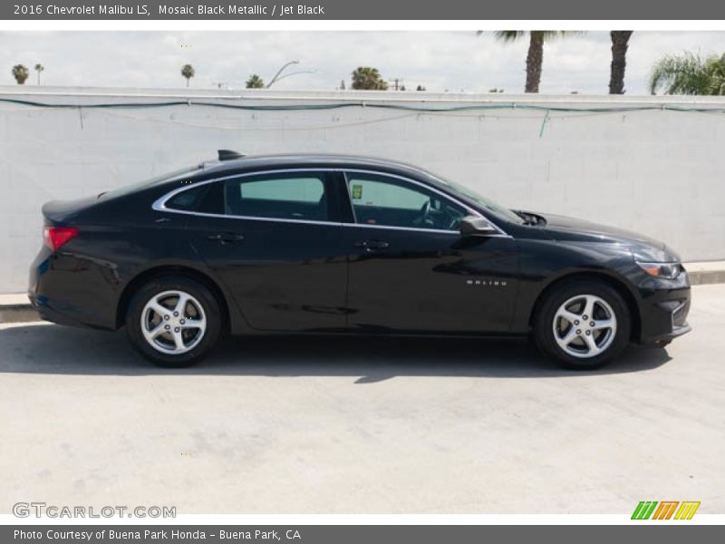 Mosaic Black Metallic / Jet Black 2016 Chevrolet Malibu LS