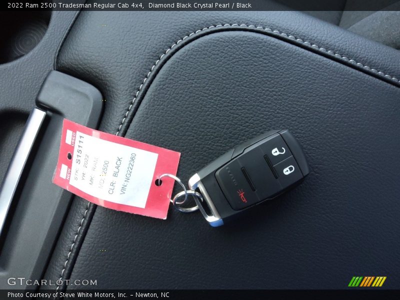 Diamond Black Crystal Pearl / Black 2022 Ram 2500 Tradesman Regular Cab 4x4