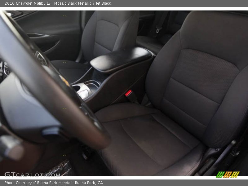 Mosaic Black Metallic / Jet Black 2016 Chevrolet Malibu LS