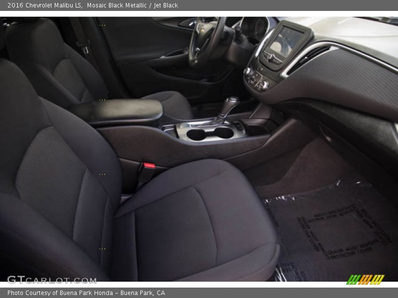 Mosaic Black Metallic / Jet Black 2016 Chevrolet Malibu LS