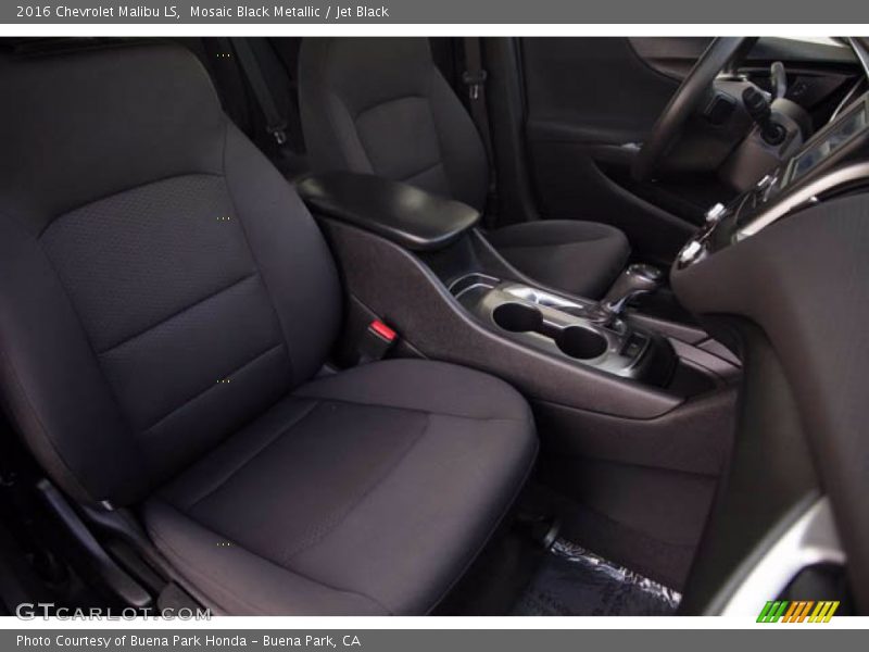 Mosaic Black Metallic / Jet Black 2016 Chevrolet Malibu LS