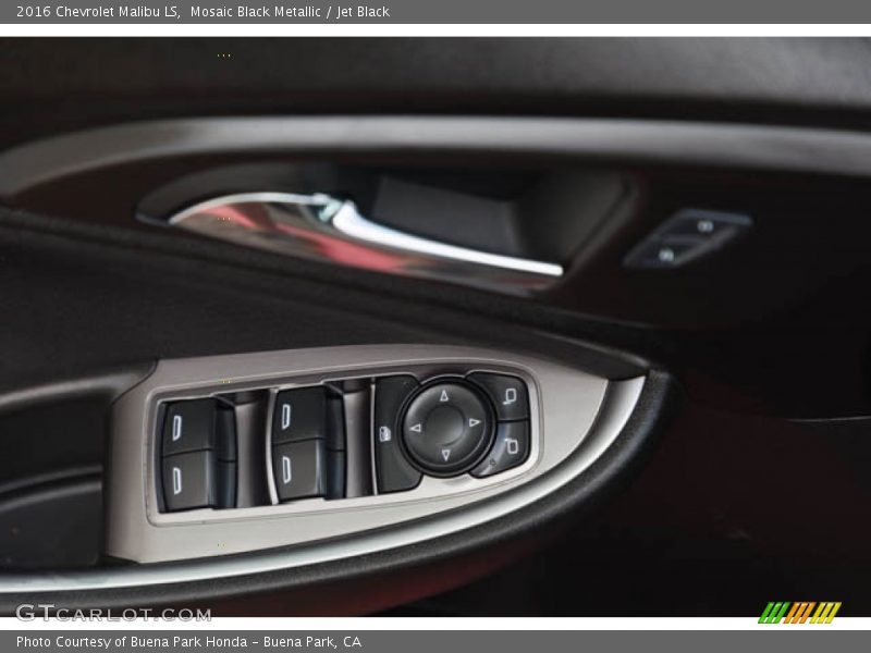Mosaic Black Metallic / Jet Black 2016 Chevrolet Malibu LS