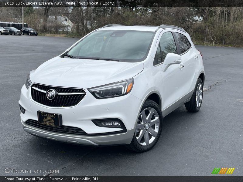 White Frost Tricoat / Ebony 2019 Buick Encore Essence AWD