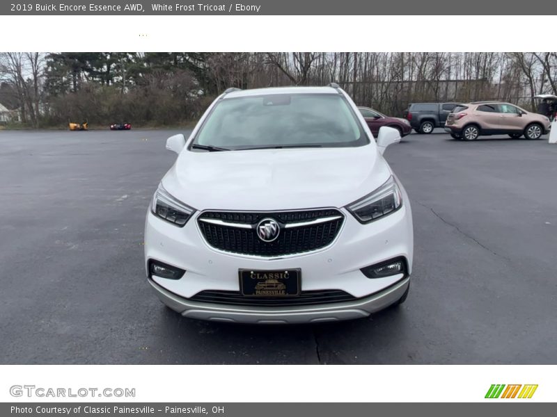 White Frost Tricoat / Ebony 2019 Buick Encore Essence AWD