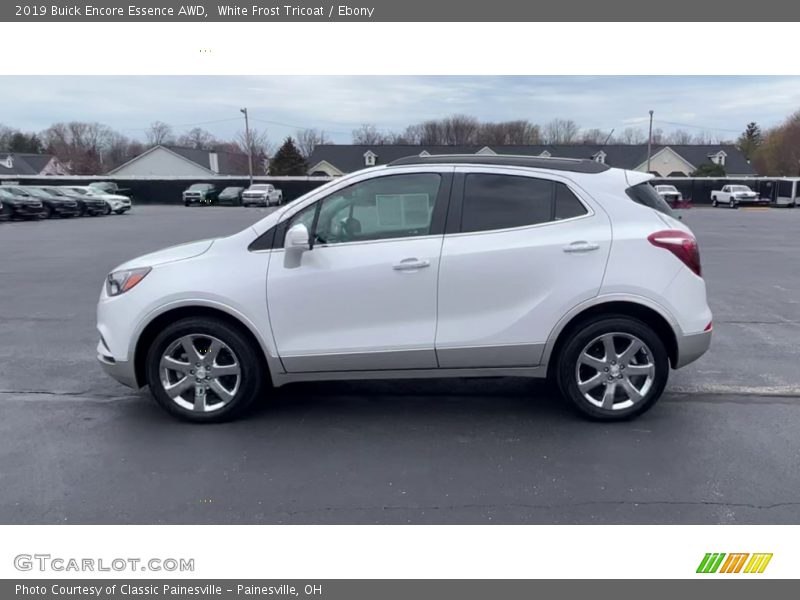 White Frost Tricoat / Ebony 2019 Buick Encore Essence AWD