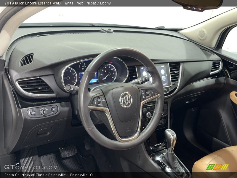 White Frost Tricoat / Ebony 2019 Buick Encore Essence AWD