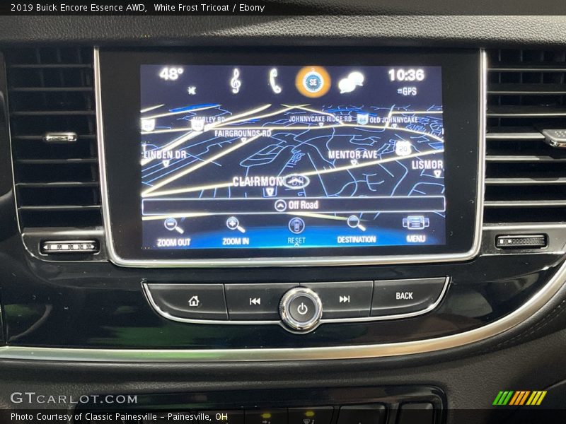 White Frost Tricoat / Ebony 2019 Buick Encore Essence AWD