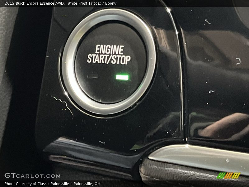 White Frost Tricoat / Ebony 2019 Buick Encore Essence AWD